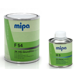 Грунд Филер F54 Mipa 2K HS Черно 1л + втвърдител 250мл