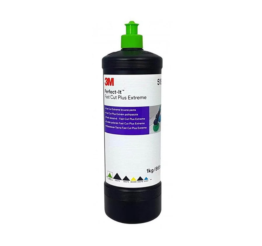 Едра полирпаста 3M 51815 Fast Cut Plus Extreme (Зелена капачка) – 1 кг