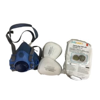 Полумаска PolyGARD 7500P A1P2 – със сменяеми филтри